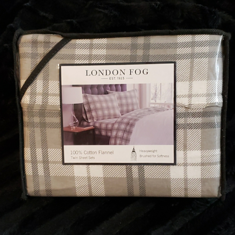 Twin Cotton Flannel Sheet Set